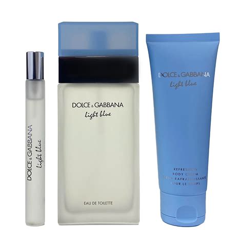 dolce and gabbana light blue gift set